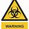 Medical Waste Warning Logo