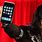 Michael Jackson Using an iPhone