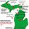 Michigan Native American Tribes Map