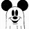 Mickey Ghost Clip Art