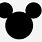 Mickey Mouse Head Logo