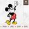 Mickey Mouse Peace Sign