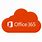 Microsoft Office 365 Cloud Logo