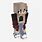 Minecraft Skin for Girl PNG