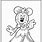 Mini Mouse for Coloring