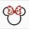 Minnie Mouse Logo SVG