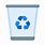Modern Recycle Bin Icon