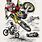 Motocross Dirt Bike Drawings