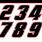 Motorsport Number Fonts