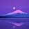 Mount Fuji Moon