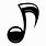 Music Note Icon SVG