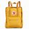 Mustard Yellow Backpack