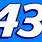 NASCAR 43 Logo
