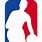 NBA Logo Blank