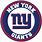NY Giants Round Logo