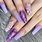 Nail Designs in Purple