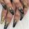 Nails Design Black Gold