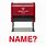 Name Stamps Self-Inking