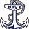 Navy Anchor Vector