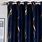 Navy Blue and Gold Curtains