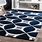 Navy Blue and Grey Area Rugs