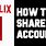 Netflix Share Account