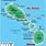 Nevis On Map