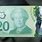 New Canadian 20 Dollar Bill