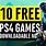 New Free PS4 Games