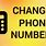 New Phone Number Sign