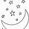 Night Moon Coloring Pages
