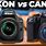 Nikon vs Canon Digital Camera