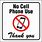 No Cell Phone Signs Printable