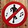 No Dancing Sign