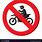 No Motorbike Sign