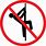 No Pole Dancing Allowed Sign