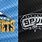 Nuggets Vs. Spurs Logo