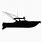 Offshore Fishing Boat SVG