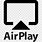 Old AirPlay Logo Transparent