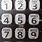 Old Phone Keypad with Letters