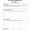 One Page Blank CV Template