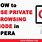 Opera Private Browser