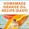 Orange Oil Recipe