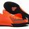 Orange and Black Nike Basketball Shoes