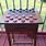 Outdoor Checkers Table