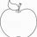 Outline Imager of Dotted Apple