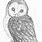 Owl Pencil Drawings Simple