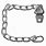 Padlock Shackle Chain