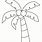 Palm Tree Outline Free