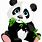 Panda Cartoon Image 1080